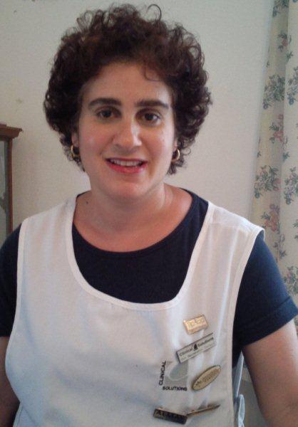 Lorna London the beautician running her beauty salon from home in Sea Point, Cape Town